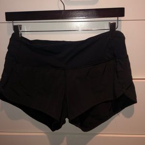 LULULEMON SPEED UP RUNNING SHORTS LOW RISE